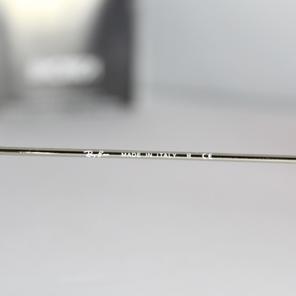 RAY-BAN RB 3025 W3277 SILVER FLASH AVIATORS - Picture 7 of 8